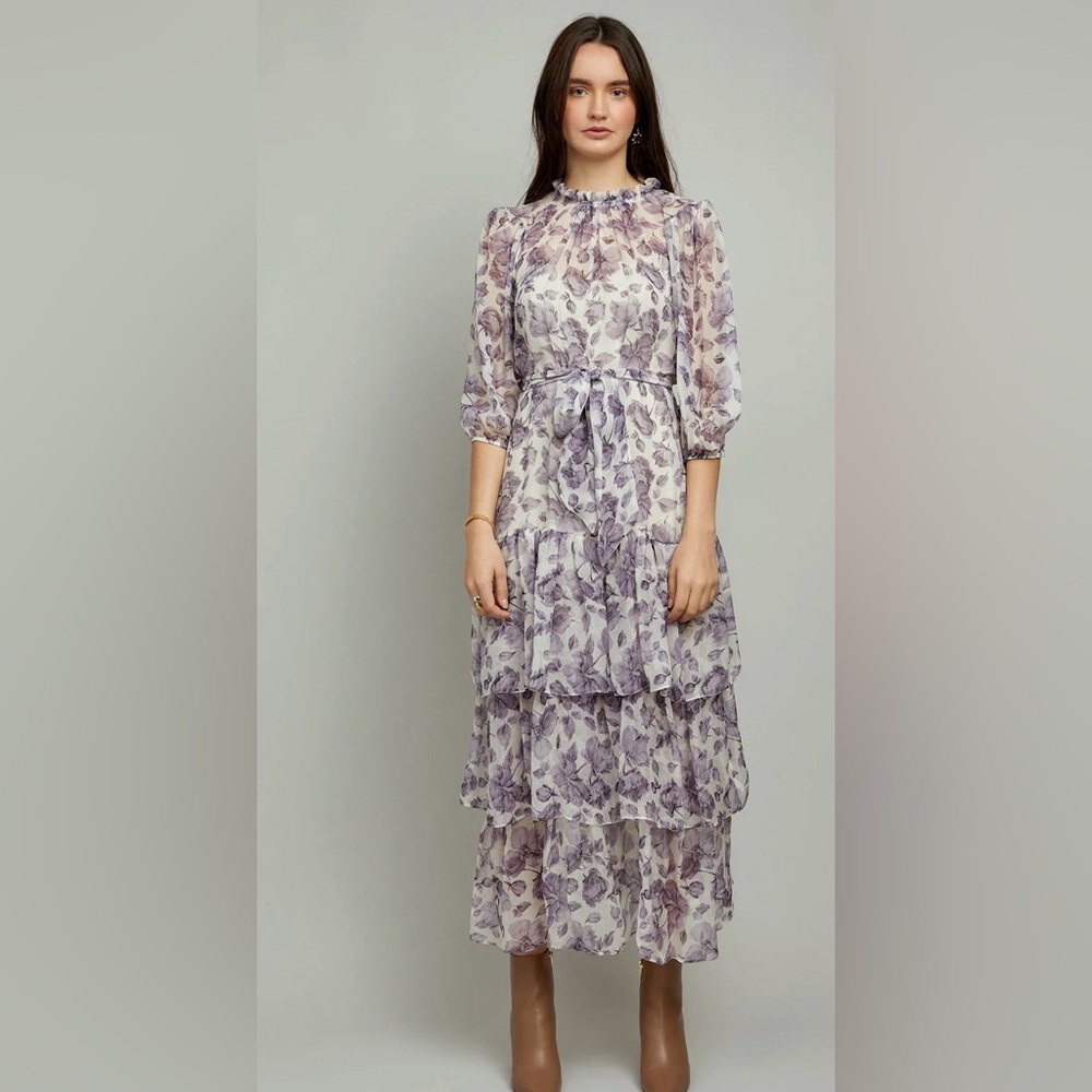 Christy Lynn Sara Dress in Violette Nude
